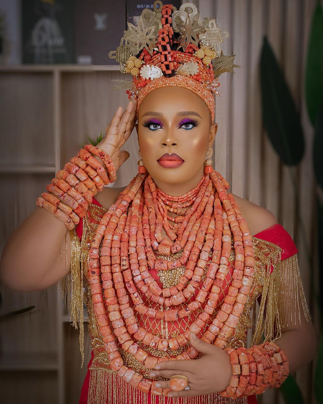 What is the significance of Nigerian beads?