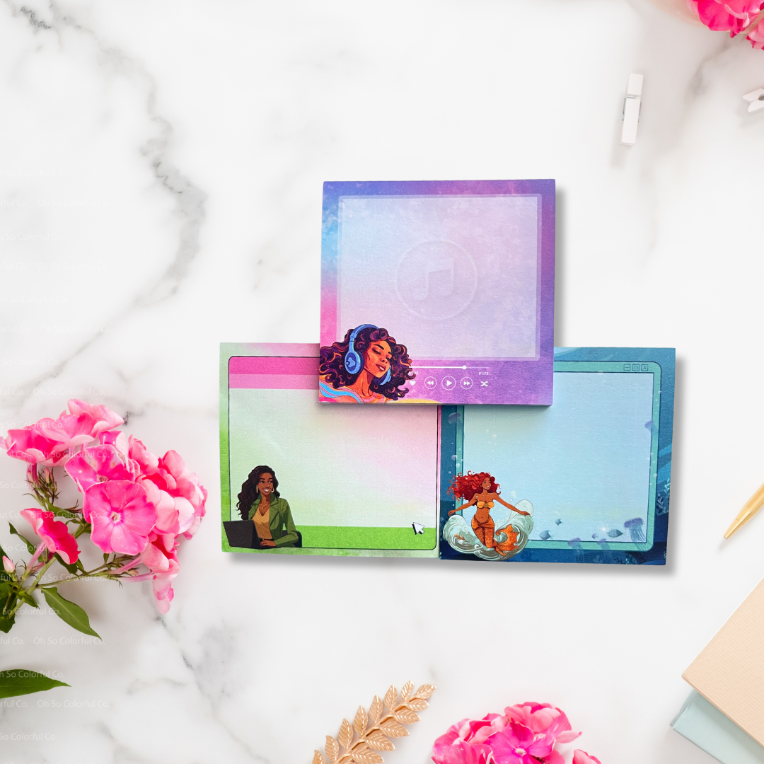 Post-it Notes for Readers, Black Women Gifts, Gift for a Black