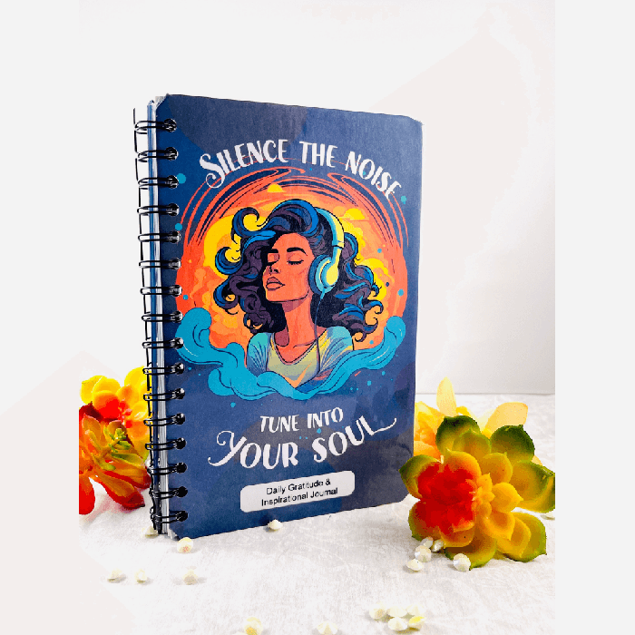 Gratitude Journal and Motivational Tumbler Set