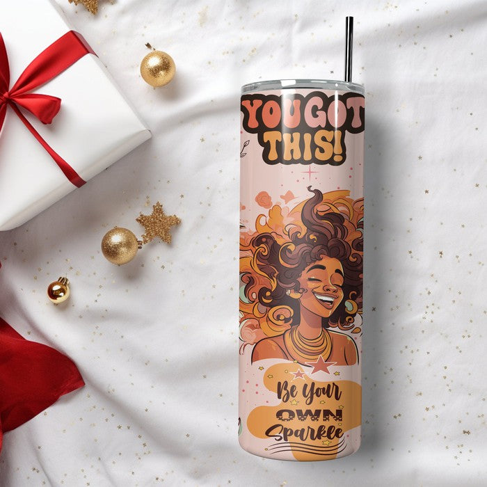 Gratitude Journal and Motivational Tumbler Set
