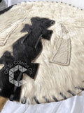 akupe nigerian igbo and edo traditional hand fan for men, African Hand Fan cow hide royalty fan nigerian wedding fan Igbo Hand Fan AKUPE nigerian igbo groom igbo wedding fan Animal Skin Hand Fan igbo edo groom igbo hand fan african groom wedding hand fan Nigerian groom african wedding gift