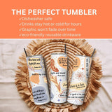 religious cup, Christian gift ideas, affirmation tumbler, faith tumbler, faith gifts for women, bible verse tumbler, bible affirmations, Christian gift for women, Christian faith gift for her, Christmas gift, Easter gift, best friend gift, valentines