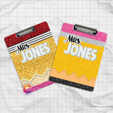 Personalized Teacher Clipboard, Student gift for Teacher Appreciation Week, Teacher Name Custom Clipboard, End of school year gift, good teacher appreciation week gifts, teacher gift ideas, teacher christmas gifts, best teacher gifts, gifts for teachers, end of year teacher gifts, thank you teacher gifts, unique teacher gift ideas, teacher appreciation week gifts