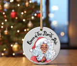 personalized christmas ornaments, personalized tree ornaments, xmas tree ornaments, first christmas ornament, memorial ornaments, our first christmas ornament, black ornaments, christmas keepsake ornament, 2023 ornament, 2023 holiday gift, letter ornament, black santa, black woman christmas, melanin christmas, black girl christmas, black woman christmas gift, african christmas gifts