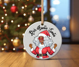 personalized christmas ornaments, personalized tree ornaments, xmas tree ornaments, first christmas ornament, memorial ornaments, our first christmas ornament, black ornaments, christmas keepsake ornament, 2023 ornament, 2023 holiday gift, letter ornament, black santa, black woman christmas, melanin christmas, black girl christmas, black woman christmas gift, african christmas gifts