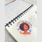 reusable sticker, sticker book, sticker album, sticker storage, sticker journal, sticker binder, sticker organization, sticker collector, advent gift, sticker collecting, silicon paper, sticker storage book, sticker accessories