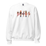 Black Ballerina Nutcracker Sweatshirt - white front view