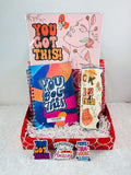gift sets for women, stationery gift set, holiday gift basket, best friend gift box, tumbler gift set, birthday gift set for her, journaling gift set, christmas gift set for her, gift sets for her, birthday gift baskets for her, self care gift basket,