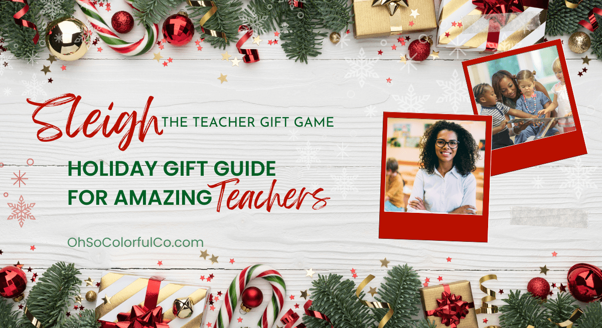 50 Useful Teacher Christmas Gifts to BUY or DIY gifts - Craftionary