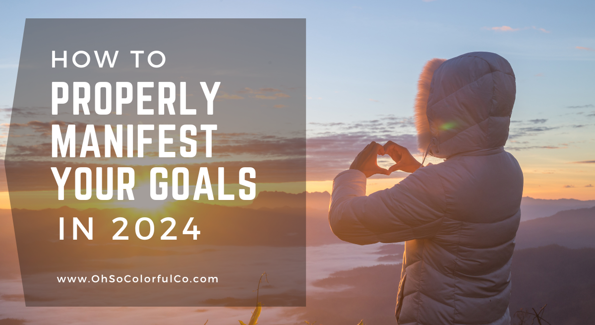 Manefesting Goals how to properly manifest your goals in 2024 using neuroscience ...