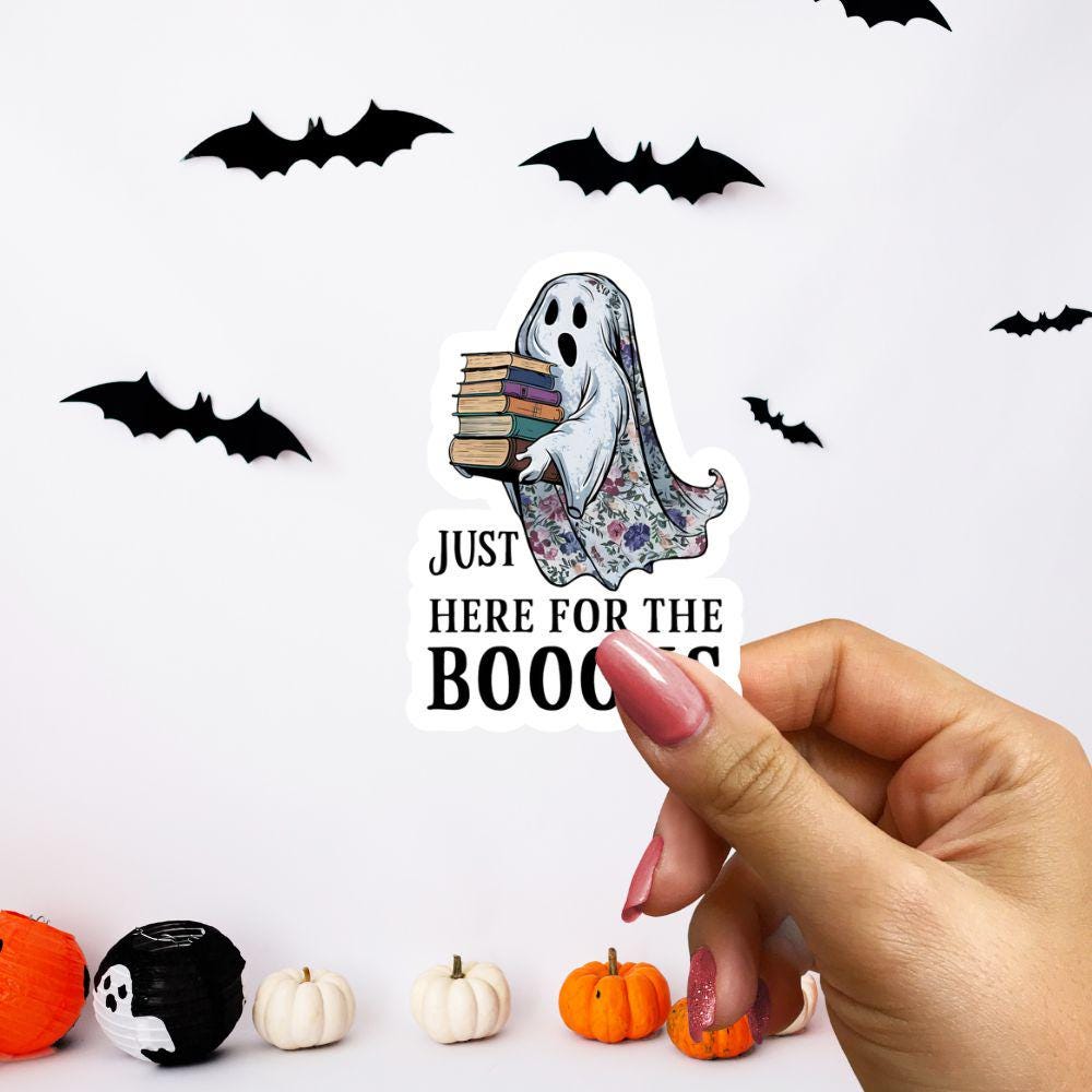 spooky babe spooky season halloween sticker halloween gift halloween ghost womens halloween cute ghost sticker laptop stickers water bottle sticker halloween season art cute fall sticker halloween party laptop decals