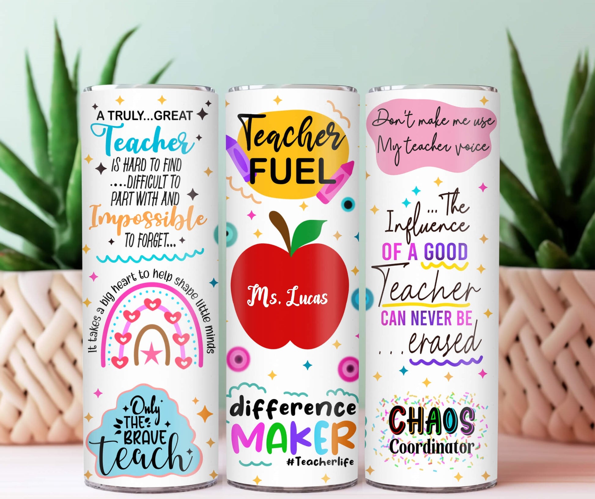 Teacher Life, Teacher Tumbler, Teacher Gift, Cute Teacher Gift, Teacher  Appreciation, Gift for Teacher, Teacher Cup, It Takes A Big Heart
