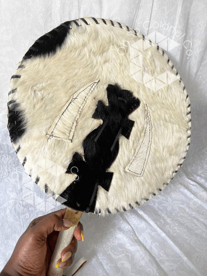 akupe nigerian igbo and edo traditional hand fan for men, African Hand Fan cow hide royalty fan nigerian wedding fan Igbo Hand Fan AKUPE nigerian igbo groom igbo wedding fan Animal Skin Hand Fan igbo edo groom igbo hand fan african groom wedding hand fan Nigerian groom african wedding gift 