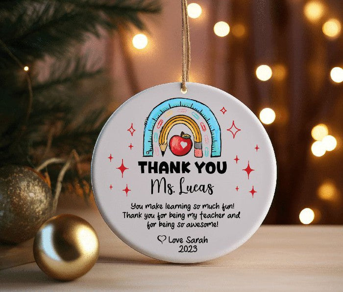 teachers day gift ideas, best teacher gifts, end of year teacher gift ideas,teachers day special gifts, teacher gifts, teacher appreciation week ideas, teacher appreciation gift ideas, teachers day special gifts, teacher appreciation gift under $20, teacher ornament, end of year teacher gift, teacher christmas, gift from student thank you teacher personalized teacher teacher holiday gift teacher bauble christmas bauble end of term gift from student