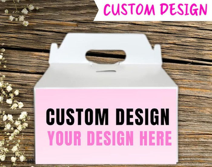 Custom Party kids party favor box, princess party favor box, disney party favor box, superhero kids party favor box, 