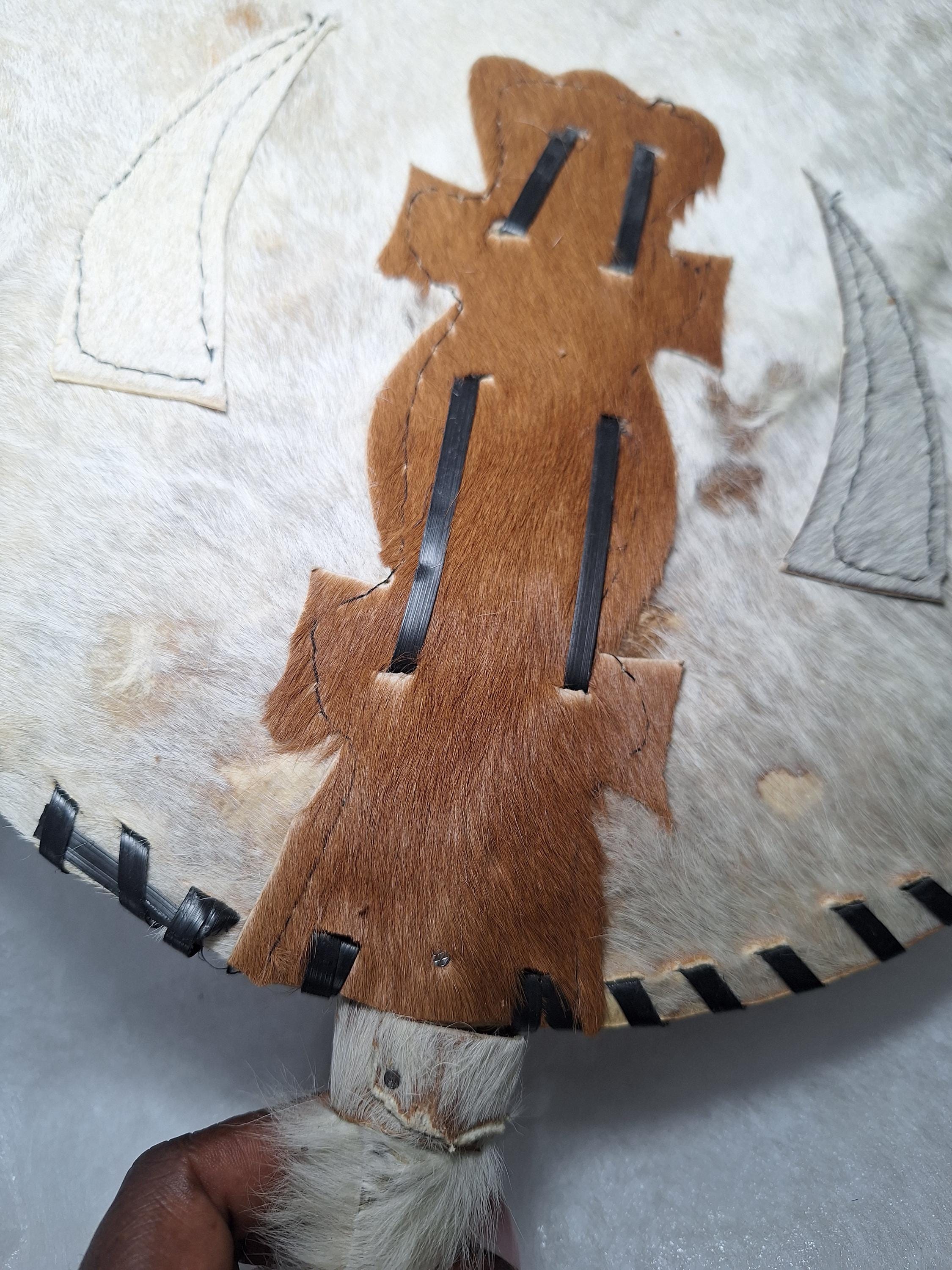 Akupe Hand Fan: Igbo Traditional Wedding Fan, Nigerian Bridal and Groom Fan, Yoruba Edo - additional view 14