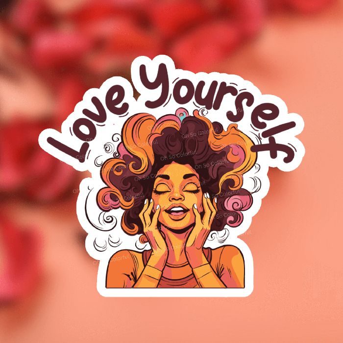 black woman stickers, melanin woman sticker, black girl stickers, afro girl stickers, labtop sticker, waterbottle sticker, journal sticker, planner sticker, tumbler sticker, bullet journal, retro sticker, inspirational sticker, positivity sticker, quote sticker, affirmation sticker, motivational sticker, Selflove sticker, aesthetic sticker