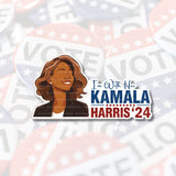 Madam President Kamala Harris Sticker-stickers-OhSoColorfulCo