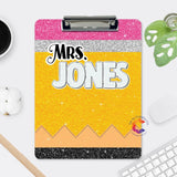 Personalized Teacher Clipboard, Student gift for Teacher Appreciation Week, Teacher Name Custom Clipboard, End of school year gift, good teacher appreciation week gifts, teacher gift ideas, teacher christmas gifts, best teacher gifts, gifts for teachers, end of year teacher gifts, thank you teacher gifts, unique teacher gift ideas, teacher appreciation week gifts