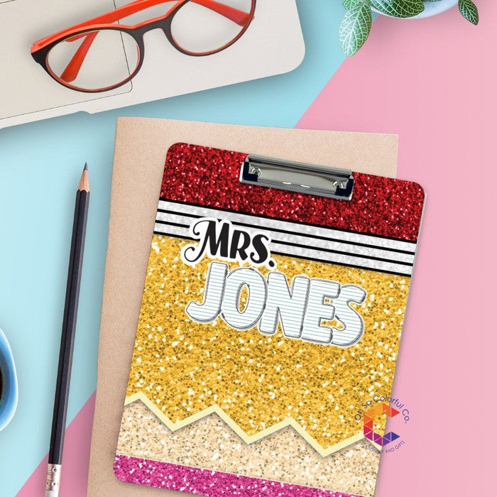 Personalized Teacher Clipboard, Student gift for Teacher Appreciation Week, Teacher Name Custom Clipboard, End of school year gift, good teacher appreciation week gifts, teacher gift ideas, teacher christmas gifts, best teacher gifts, gifts for teachers, end of year teacher gifts, thank you teacher gifts, unique teacher gift ideas, teacher appreciation week gifts