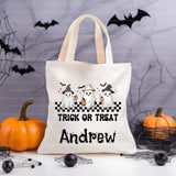 halloween ghost tote bag trick or treat bag kids halloween bag custom candy bag personalized gift halloween gifts personalized tote candy bag for kids halloween tote bag halloween candy bag canvas halloween oogie boogie not so scary monster truck bag