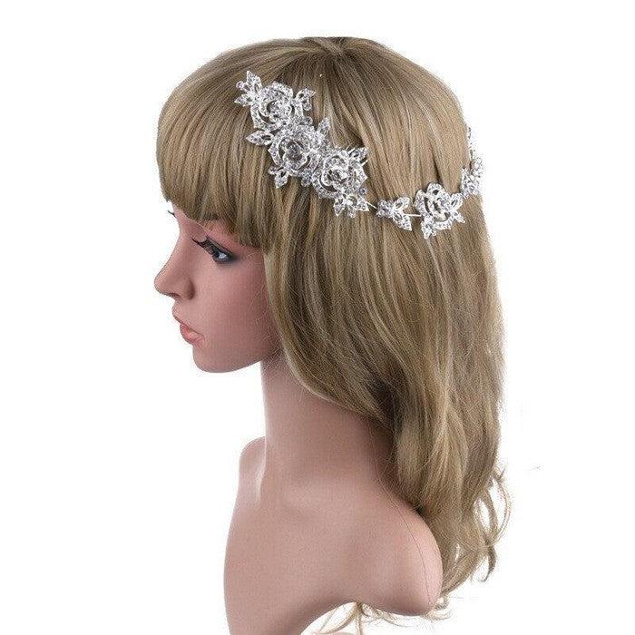 Rhinestone Bridal Hair Comb Accessory