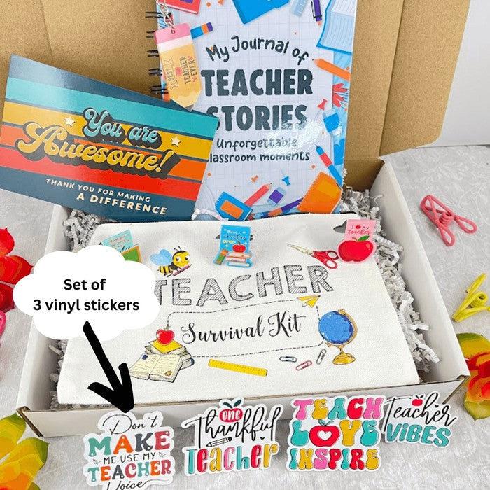 Teacher Appreciation Gift Box – OhSoColorful