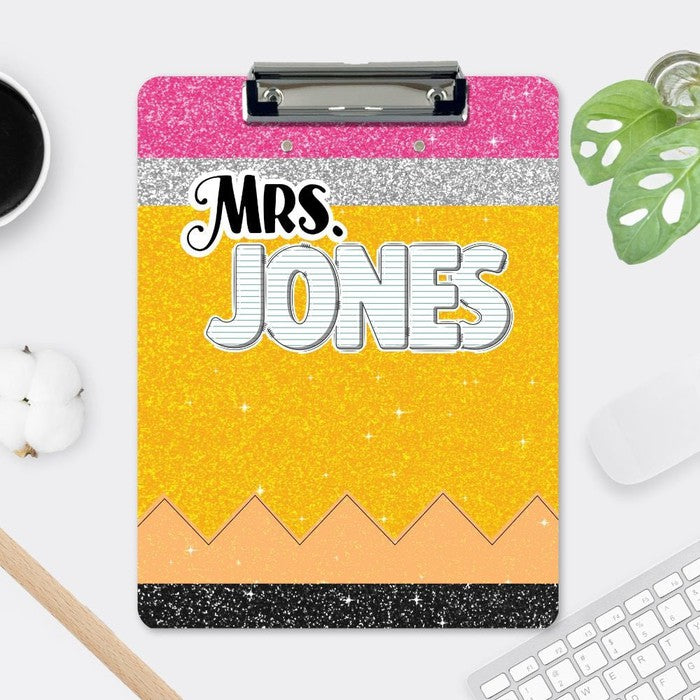 Personalized Teacher Clipboard, Student gift for Teacher Appreciation Week, Teacher Name Custom Clipboard, End of school year gift, good teacher appreciation week gifts, teacher gift ideas, teacher christmas gifts, best teacher gifts, gifts for teachers, end of year teacher gifts, thank you teacher gifts, unique teacher gift ideas, teacher appreciation week gifts