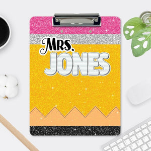 Personalized Teacher Clipboard, Student gift for Teacher Appreciation Week, Teacher Name Custom Clipboard, End of school year gift, good teacher appreciation week gifts, teacher gift ideas, teacher christmas gifts, best teacher gifts, gifts for teachers, end of year teacher gifts, thank you teacher gifts, unique teacher gift ideas, teacher appreciation week gifts