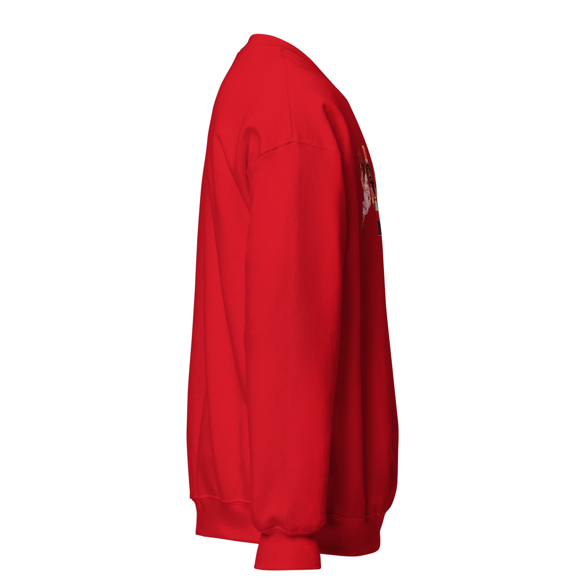 Black Ballerina Nutcracker Sweatshirt - red right view