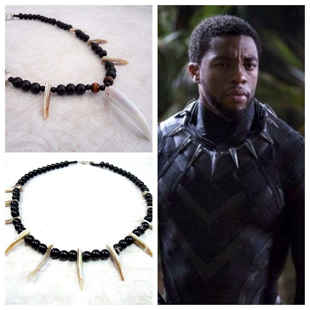 Wakanda T'Challa Black Panther Necklace